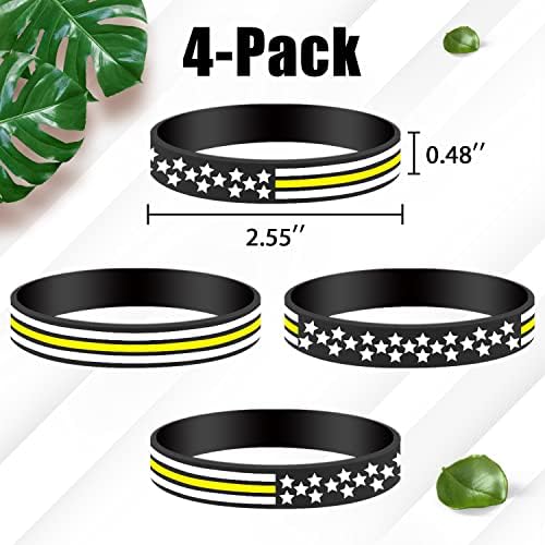 Thin Yellow Line,911 Dispatcher Lanyard,American Flag Thin Gold Line