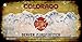 SMART BLONDE Colorado Denver Firefighter Rusty Blank Key Chain KC-8213