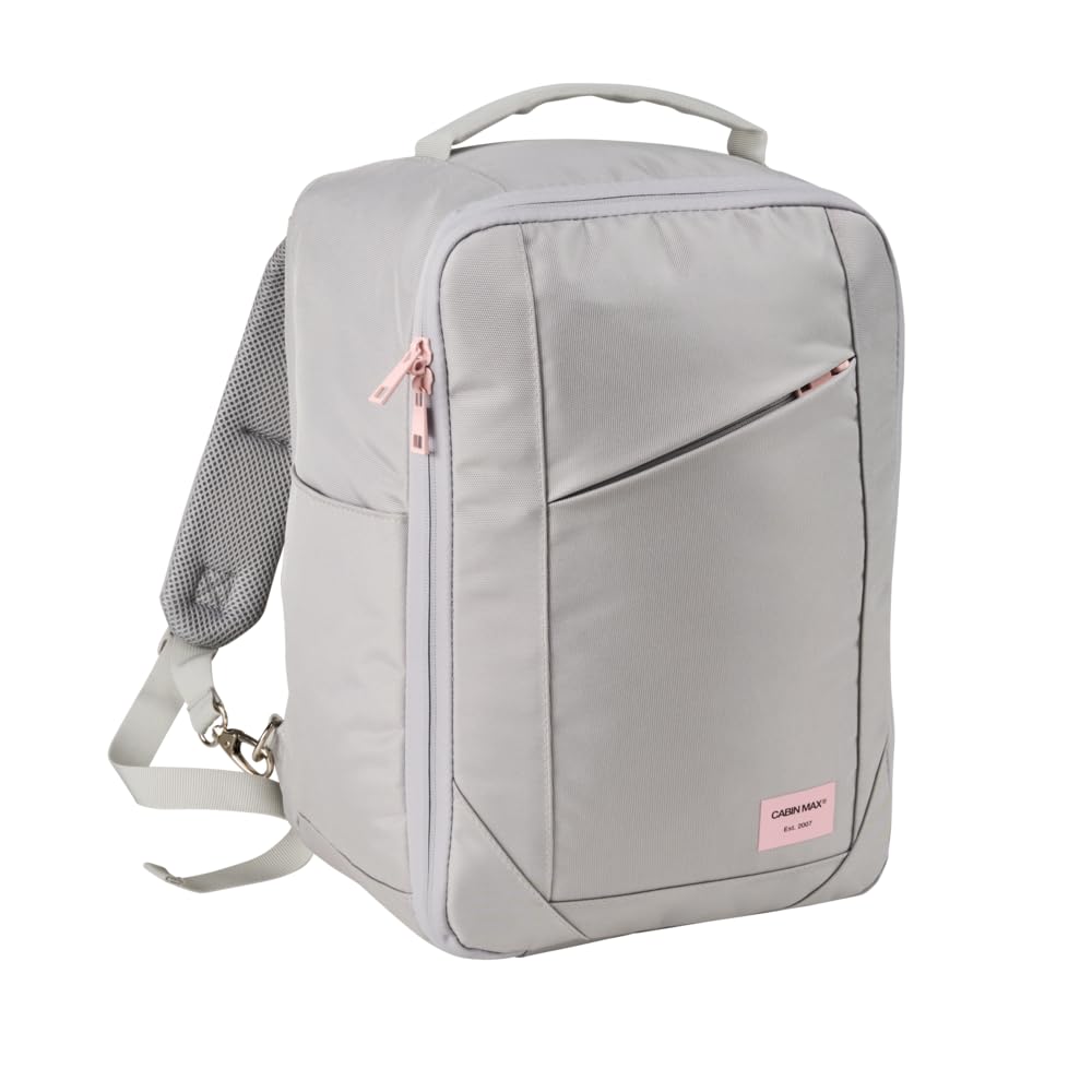 Cabin Max Für Ryanair Handgepäck Rucksack 40x20x25, Reiserucksack, Tasche Flugzeug Wizzair, Eurowings, Easyjet Vueling (Travel Backpack Manhattan 20L 40x25x20)