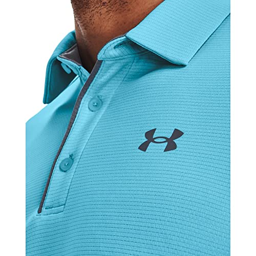 Image of Under Armour Men's Polyester Solid Tech Polo | T-Shirt | 1290140-001
