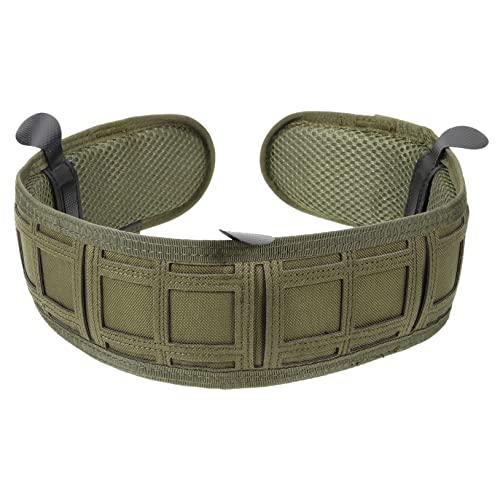 Men Military Belt for Hiking Workout Gym Waist Support Thin Belt Pouches