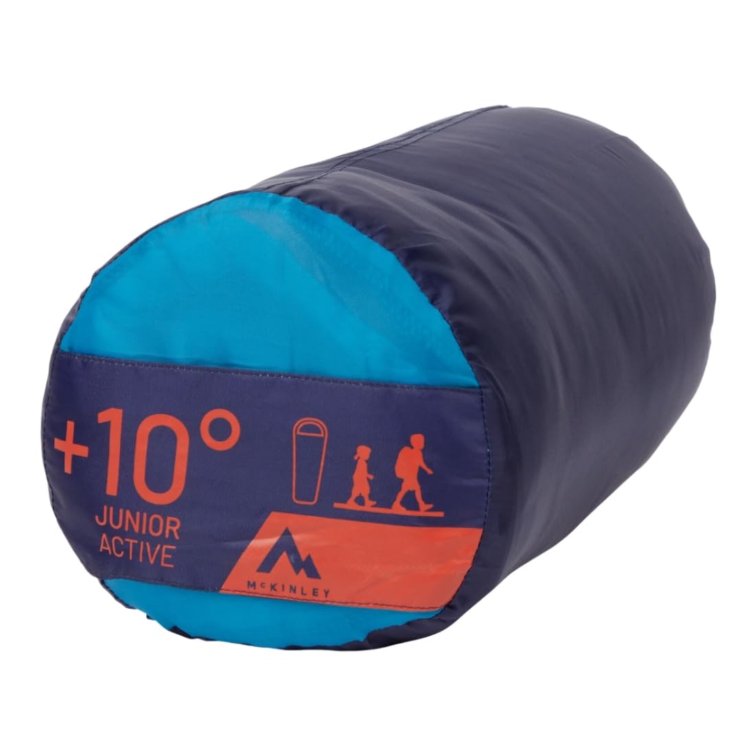 McKINLEY Active II 10 Schlafsack Blue/Navy Dark/Red 140L