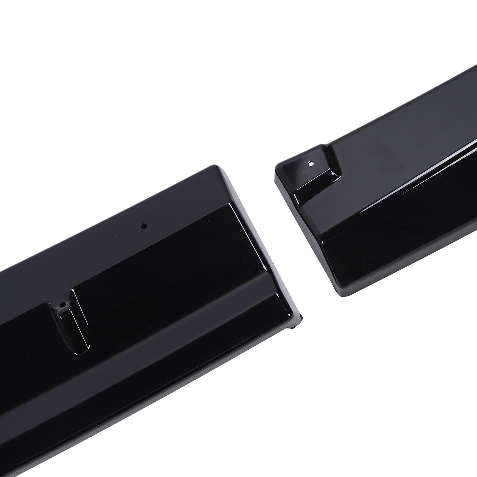 CHICIRIS Glossy Black 3 Pcs Rear Bumper Lip Splitter Kit for VB 2022