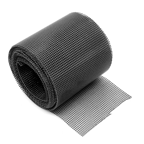 ZHIYUQL Fugenlüfter Klinker 4M Stoßfugenlüfter Edelstahl Lüftungsschlitz Gitter Geeignet Schutz der Stoßfugen des Klinkers Vor Bienen Wespen Oder Mäusen Verhindert Schlangen(4M × 8CM × 1MM)