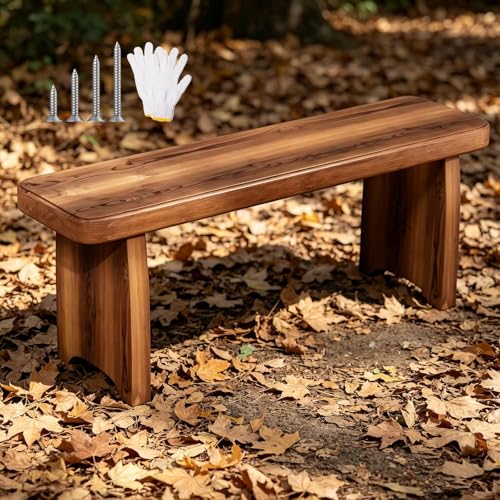 Bancos de comedor modernos de madera y banco de entrada para pasillo