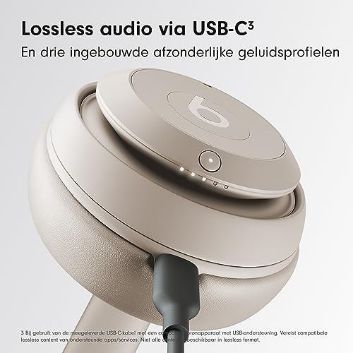 Beats Studio Pro - draadloze bluetooth-koptelefoon met ruisonderdrukking - gepersonaliseerde ruimtelijke audio, lossless audio via USB-C, compatibiliteit met Apple en Android - zandsteen - Afbeelding 6