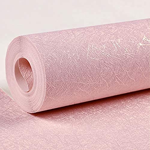 Cohoo Home Silk Pink Wallpaper Peel and Stick Contact Paper...