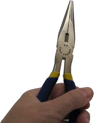 Miniatura 5 de Treasure Gurus - Alicates de corte de punta larga con mango de agarre de 6 pulgadas, cortadores de alambre, herramienta de mano de cocina práctica