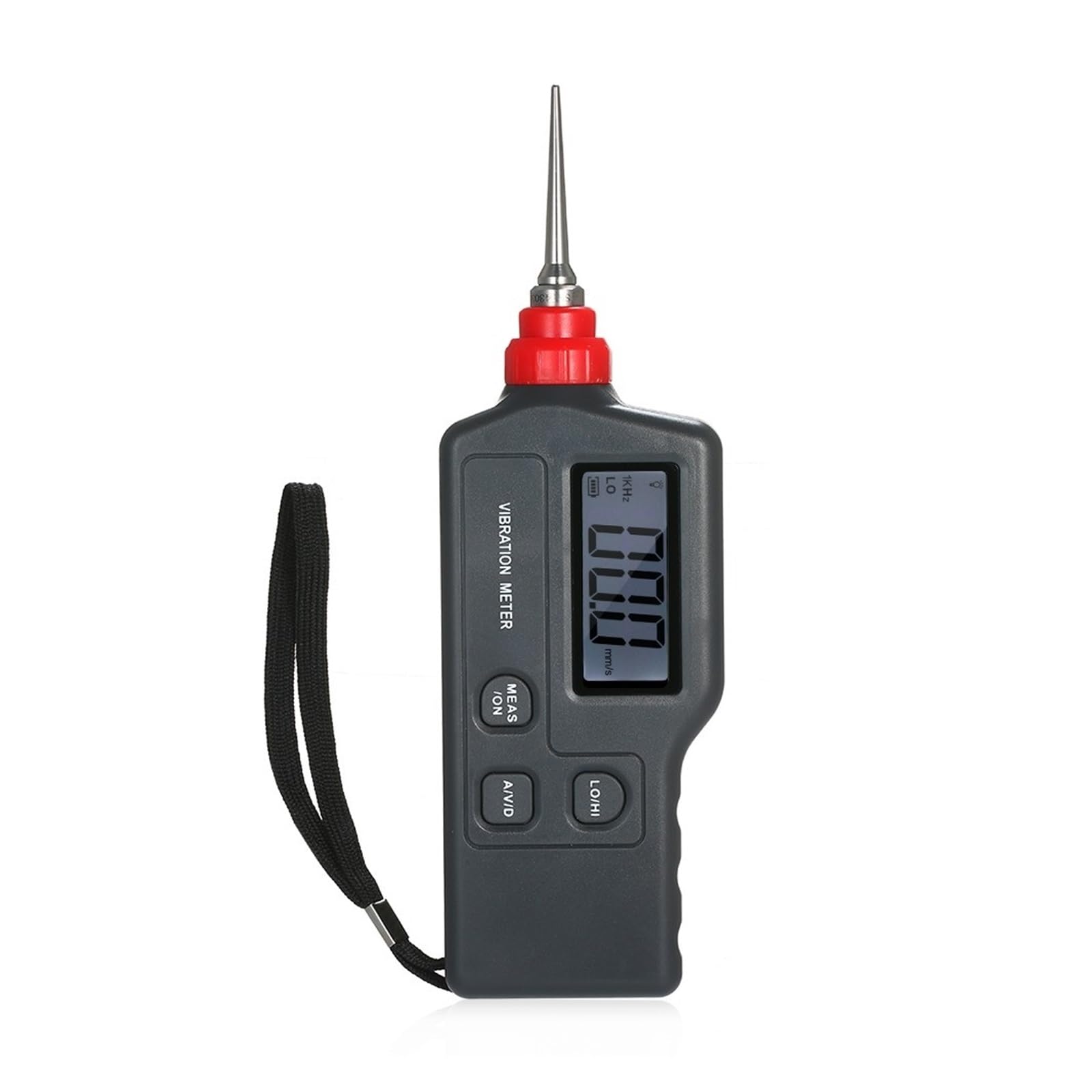 WDWDW Vibration Meter Tester,Portable Digital with LCD Screen Analyzer AC Output Acceleration Velocity Displacement Measurement GS63A