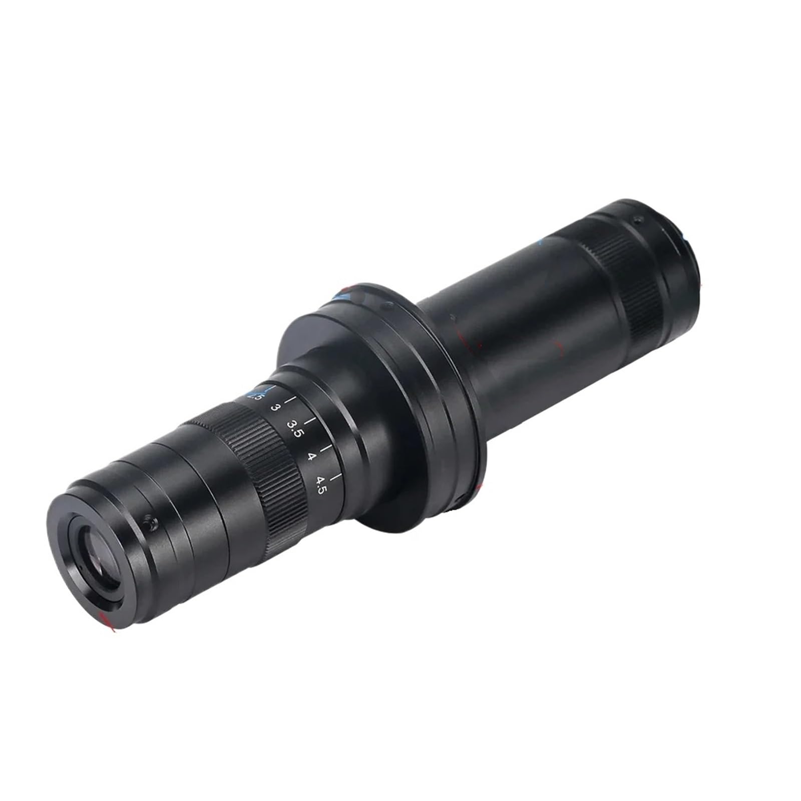 Einstellbare Vergrößerung 35X-215X Mikroskop Objektiv Durchmesser 50mm 0,7X-4,5X Optische Zooms C-Mount Typ Interface Konfokale for Kamera