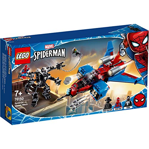 LEGO 76150 Super Heroes Jet Arácnido vs. Armadura Robótica de Venom