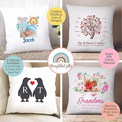 Cojín Personalizado Con Foto - Regalo Perfecto Para Mamá, Papá O Tu Pareja