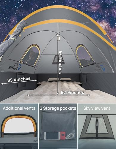 Carpa para caja de camión JOYTUTUS 2 personas impermeable miniatura 4