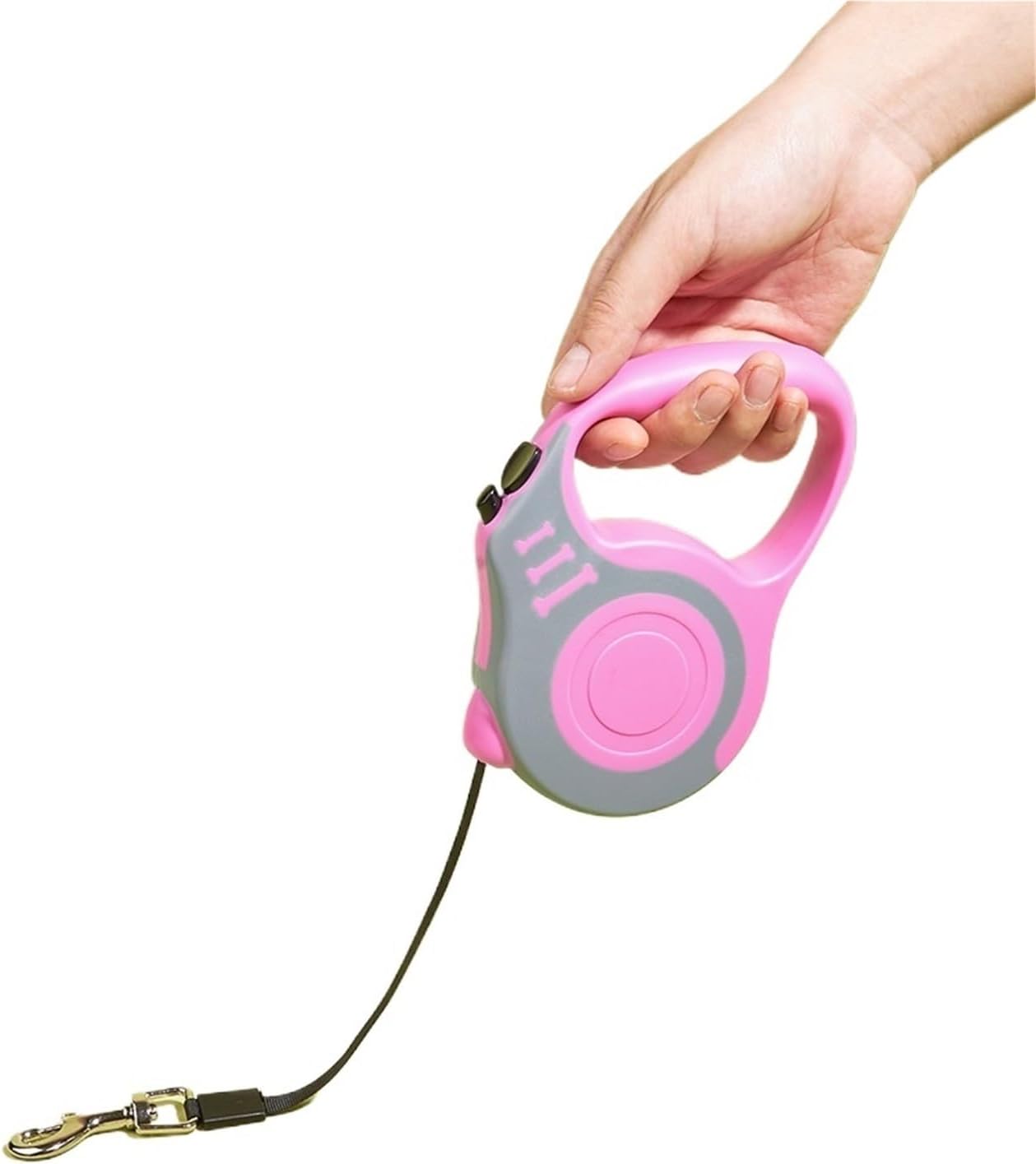 Universal 3/5m Retractable Dog Leash for Small Dogs Cats Puppy Outdoor Walking(Coffee,5M)
