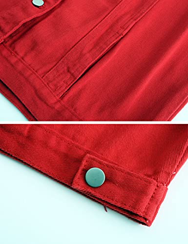 Womens Cute Sleeveless Distressed Slim Fit Denim Jean Crop Jacket Vest4