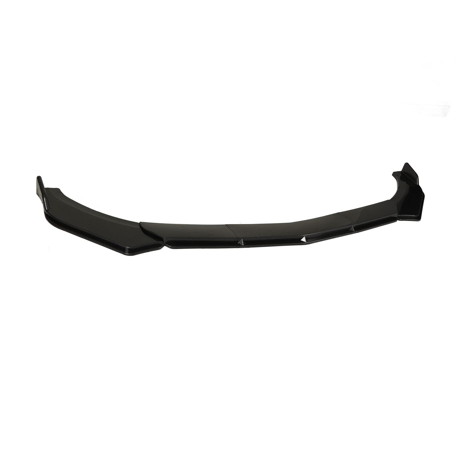 Lip Body Kit Spoiler Paraurti Anteriore Anticollisione 5 Pezzi Installazione Facile Universale per Auto (Stile in fibra di carbonio)