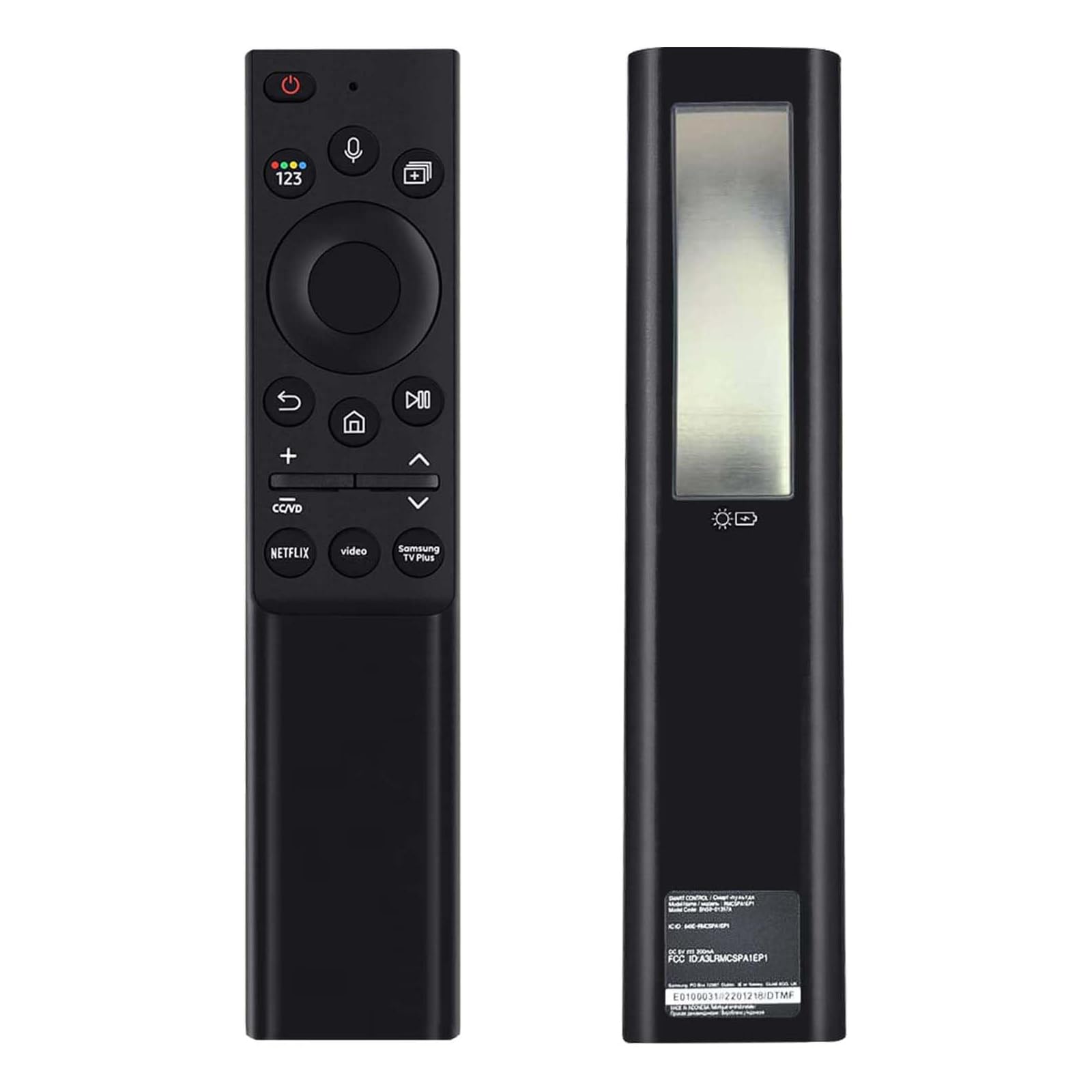 remote control fourmor voice solar charging samsung smart tv