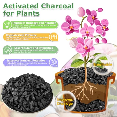 Image of Legigo 4 QT Horticultural Charcoal- Natural Biochar Soil Amendment