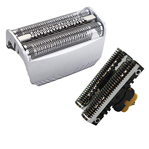 Hochwertiges Kombipack Scherfolie 30s + Klingenblock kompatibel mit Braun 4715 4735 4736 4737 4739 4740 4745 4746 4747 4770 4775 4776 4815 4835 Rasierer