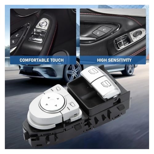 Interrupteur lève-vitre Mercedes A2059050302 commande fluide et réactive - 4