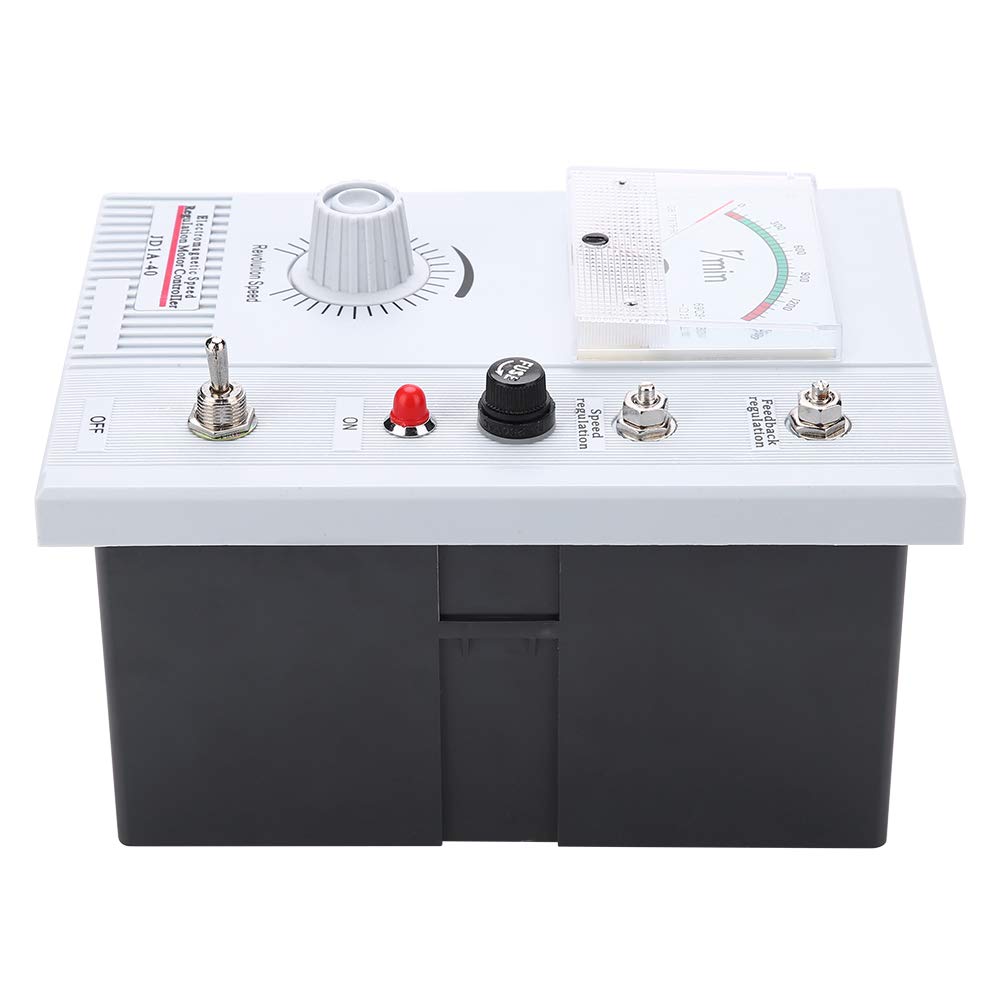 AC 220–240 V elektromagnetischer Drehzahlregler für Motoren, einstellbare Drehzahlregelung für Schleppmotoren, stufenloser Konstantdrehmomentregler mit IP5X-Staubdichtigkeitsklasse (JD1A-40)