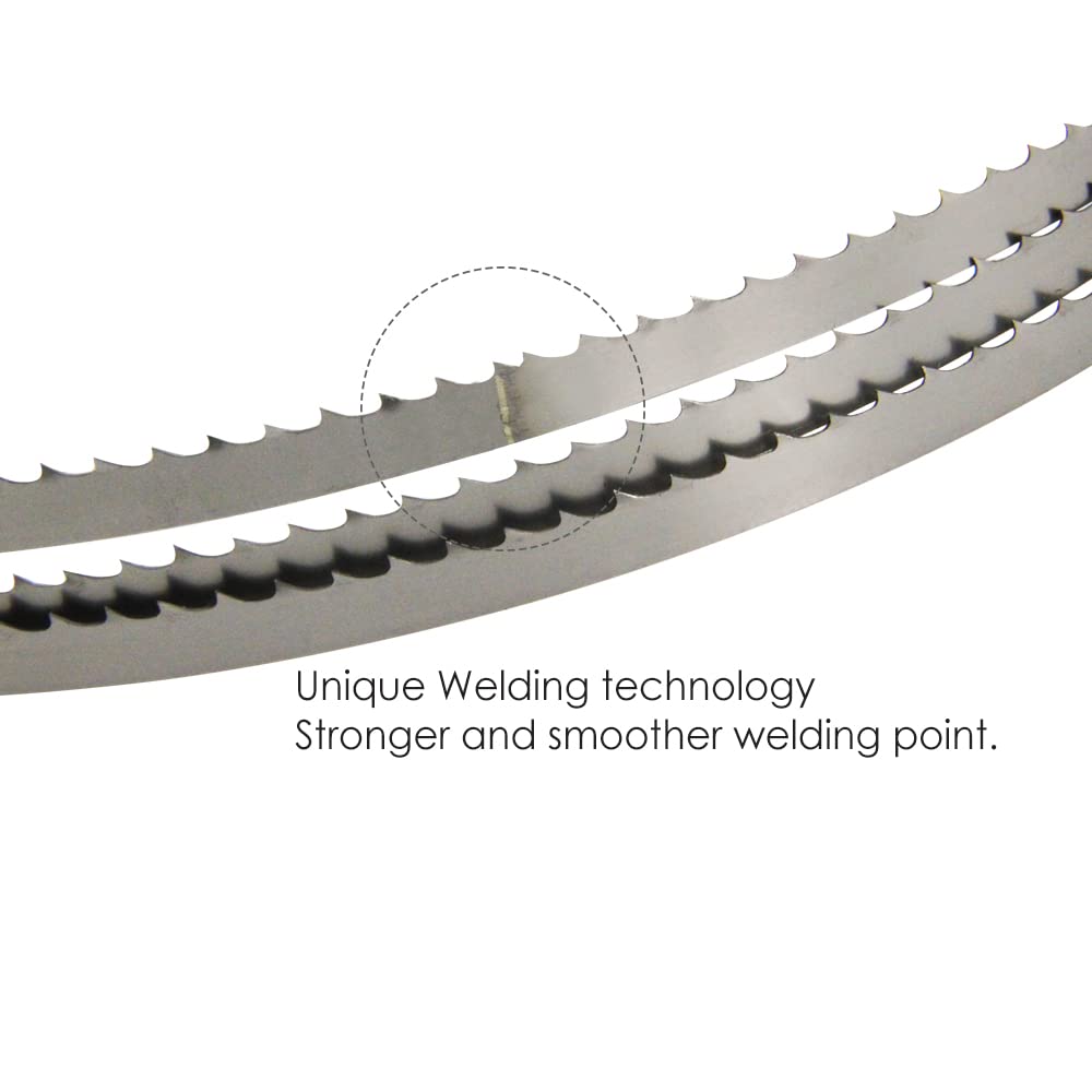 Brzeszczot taśmowy Brzeszczot do piły taśmowej najwyższej jakości, 1 szt. 1400 x 6,35 x 0,35 mm Brzeszczot do piły taśmowej Akcesoria do narzędzi do obróbki drewna do piły taśmowej EinhelI F0x(TPI 10)