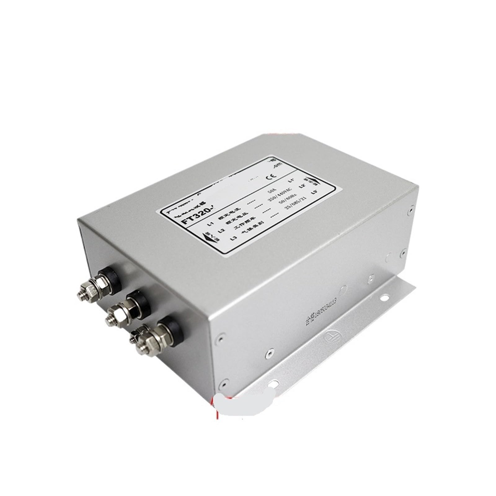 Coszwqdp 5V Power Filter Three-Phase Three-Wire 380V Ac Anti-Interference Inverter Servo Output Input 440V(Ft320-150)