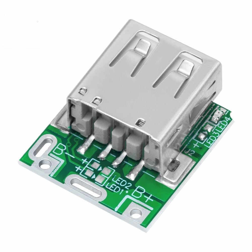 IHaospace 5V 2A Lade-Entlade Modul - Für 18650 Lithium Batterien