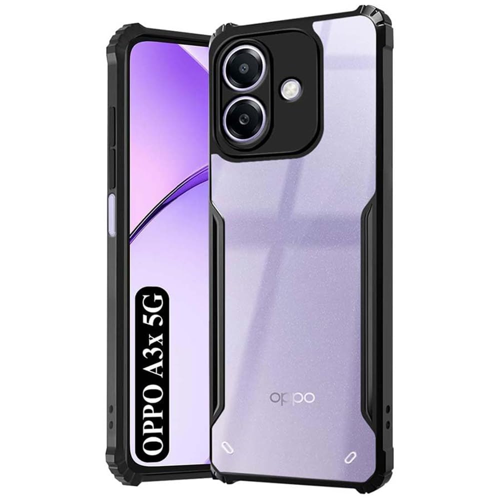 Amazon Brand-Solimo Basic Case for Oppo 4G,A3x 5G (Thermoplastic Polyurethane_Black) (B0DGCQR7WQ) Amazon Price History, Amazon Price Tracker