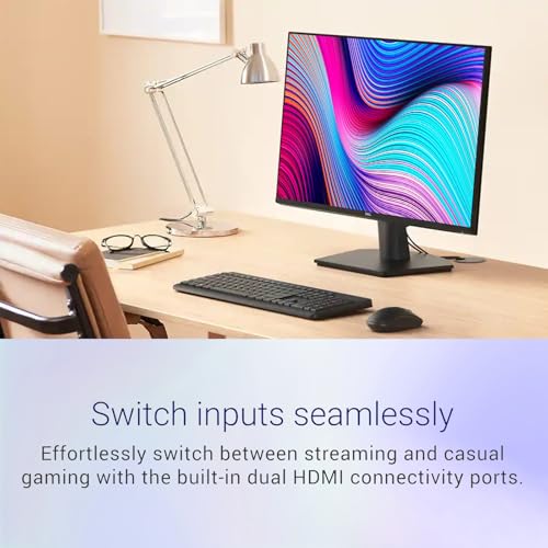 Image of Dell 27 inch FHD Monitor, 144Hz IPS Panel LCD Display,1ms Response Time, AMD FreeSync, Eye Comfort Technology, HDMI x 2, Tilt & Height Adjustable Stand, for Gaming, Home Office and Streaming