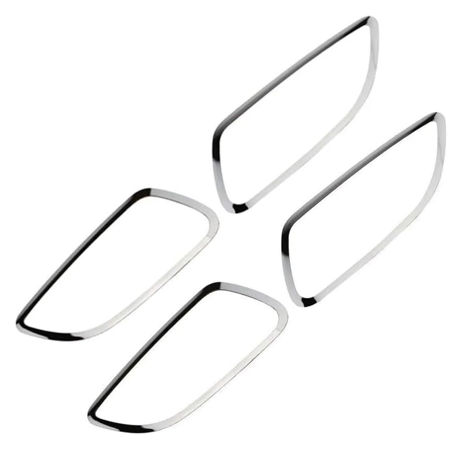Qwqthgs One Color For Cruze For Sedan For Hatchback 2009-2014 Stainless Steel Car Interior Door Handle Cover Ring Trim Interior Trim Strips