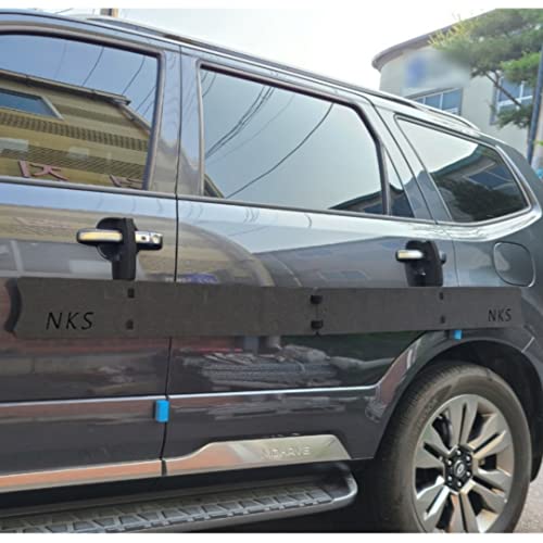 NKS Car Door Dent Protector - Non-Magnetic Removable Guard for Door Edge and Bumper Protection