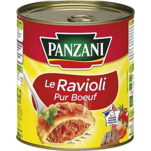 Panzani Le Ravioli Puro Carne 800 g (lote de 8)
