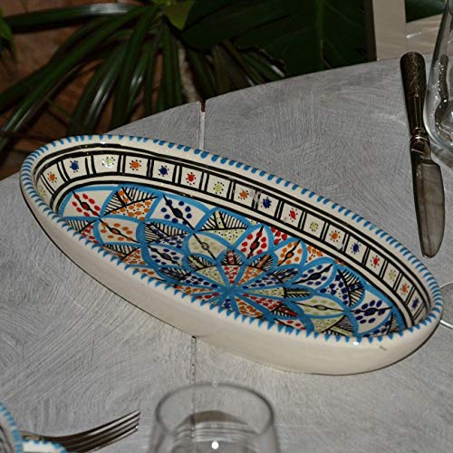 YODECO Piatto ovale Bakir Royal - L 30 cm