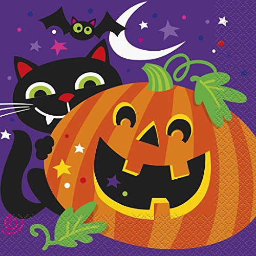 Unico partito Happy Halloween tovaglioli di carta