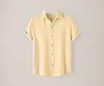 Pinkmint Men’s Polycotton Regular Fit Casual Shirt | Stylish | Printed | Solid | Short Sleeve | Trendy (Available in Plus Size)