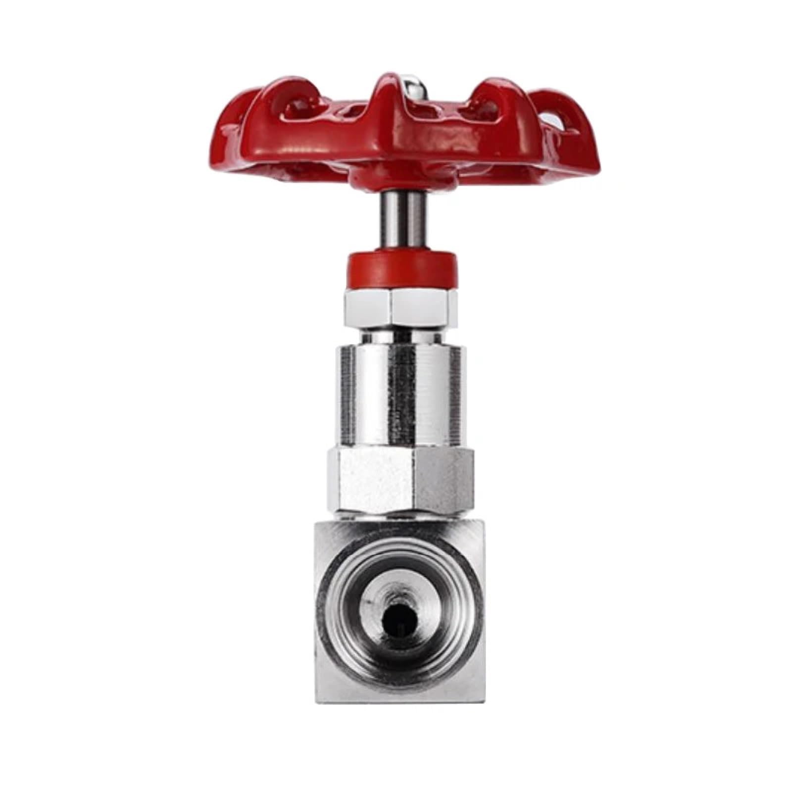 Valvola, 1 PZ 1/4" 3/8" 1/2 '' 3/4" Valvola a spillo in acciaio inossidabile ad alta pressione J13-160P Filettatura femmina Globo(0.75 Inch)