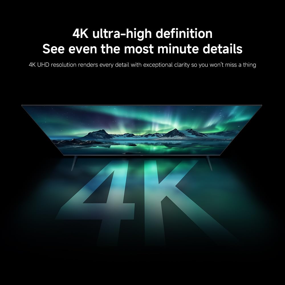 XIAOMI QLED 43" A Pro 2026 UltraHD 4K Dolby Audio Google TV