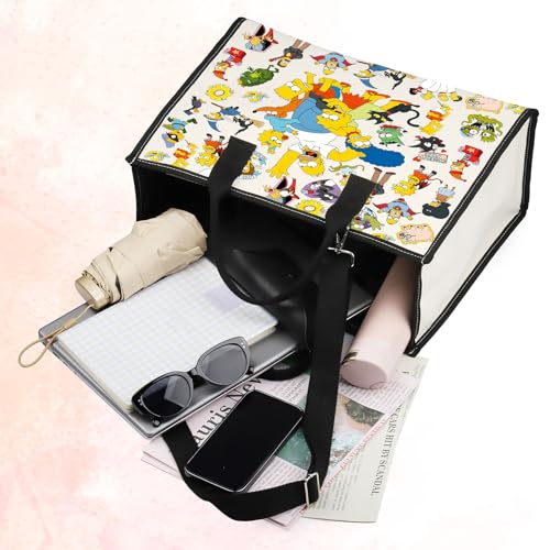 Bolsa Tote Fans Homer & Bart Marge Lisa Maggie miniatura 4