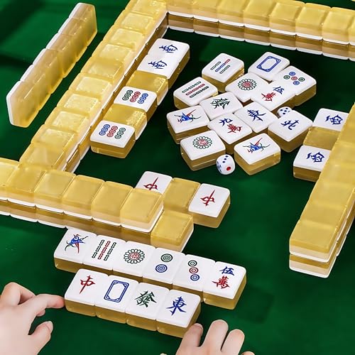 FENGSHUI-CAISHEN Top Mahjong Tile Set miniatura 2