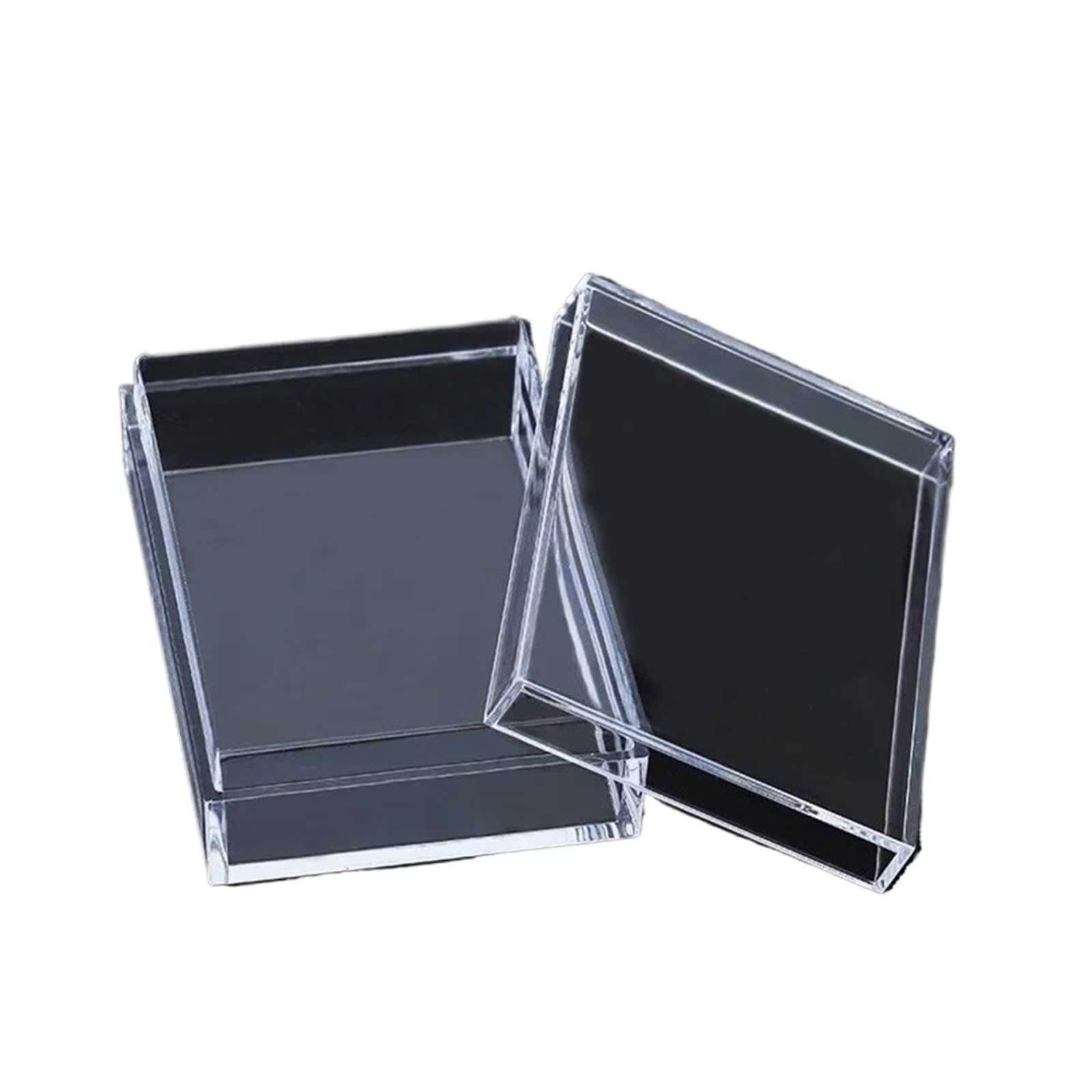 Organizador De Maquillaje Cajas De Embalaje Transparentes, Accesorio De Almacenamiento Acrílico Transparente, 10 Uds.(15.5x7.5x2.5cm H1552)