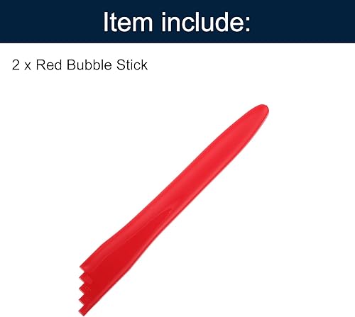 Miniatura 3 de uxcell 2 kits de enlatado de burbujas para reventar, suministros de enlatado de medidores de burbujas de 8 pulgadas, removedor de burbujas para