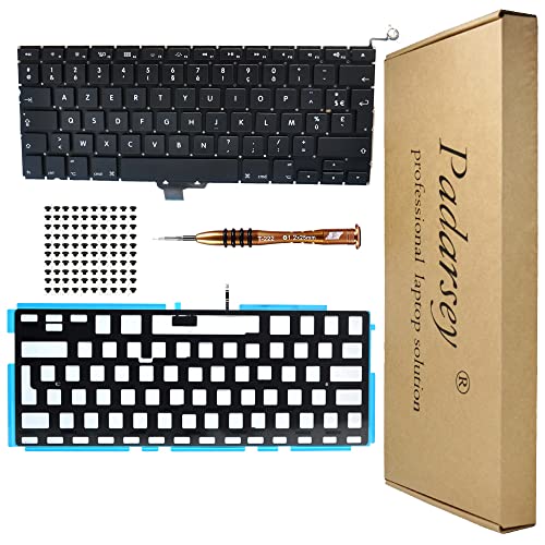 Clavier français rétroéclairé MacBook Pro 13 A1278 2008-2015 avec vis