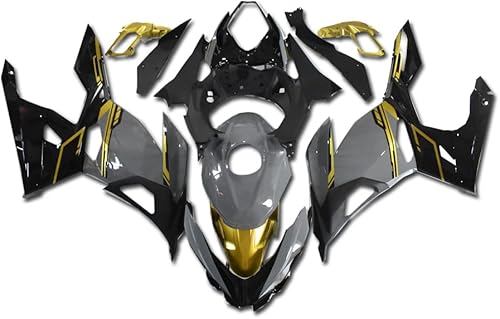 NT FAIRING Carenado negro gris dorado apto para Kawasaki Ninja 2018 2019 2020 2021 400R molde de inyección plástico ABS kit de carrocería cuerpo