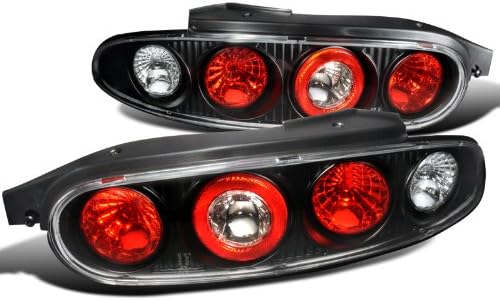 Spec-D Tuning LT-MX392JM-APC Mazda Mx3 Mx-3 Black Altezza Tail Lights Lamp