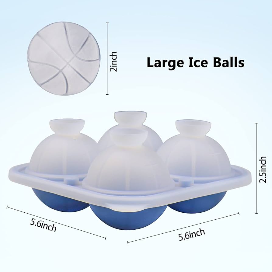 Amazon | バスケットボールアイスキューブ型、バスケットボール