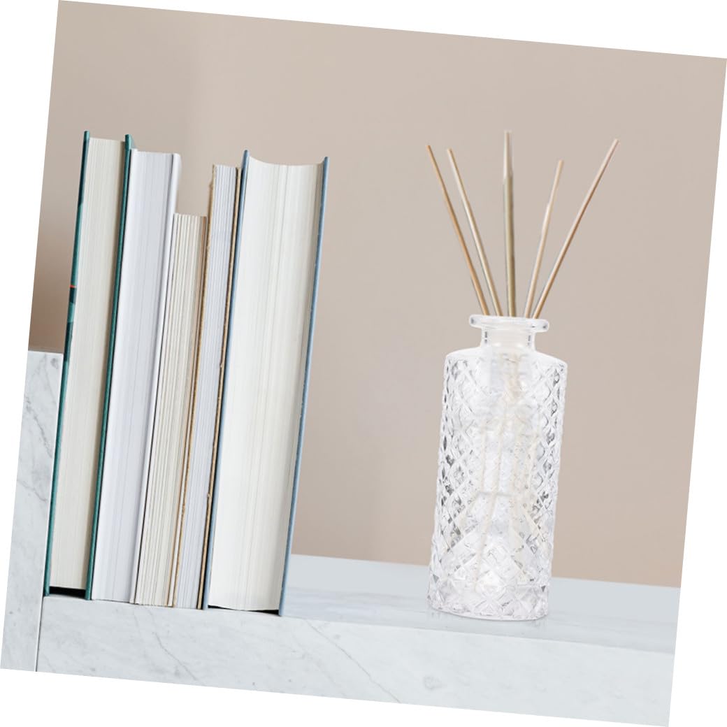 Bottiglia Profumo Ambiente Vuota 150ml in Vetro, 4 Pezzi | Capacità 150ml, Confezione da 4, Stile Moderno, per Bagno e Decorazione Domestica