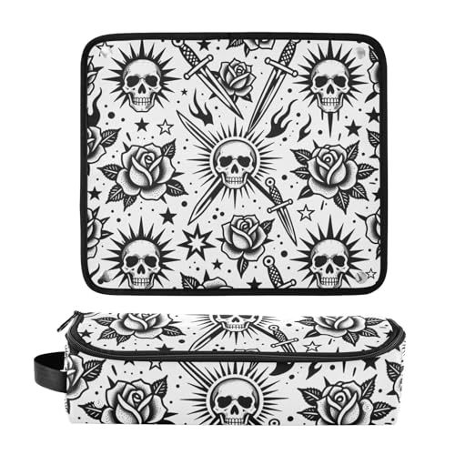 Organizador 2 en 1 y tapete resistente al calor para herramientas de cabello miniatura 3