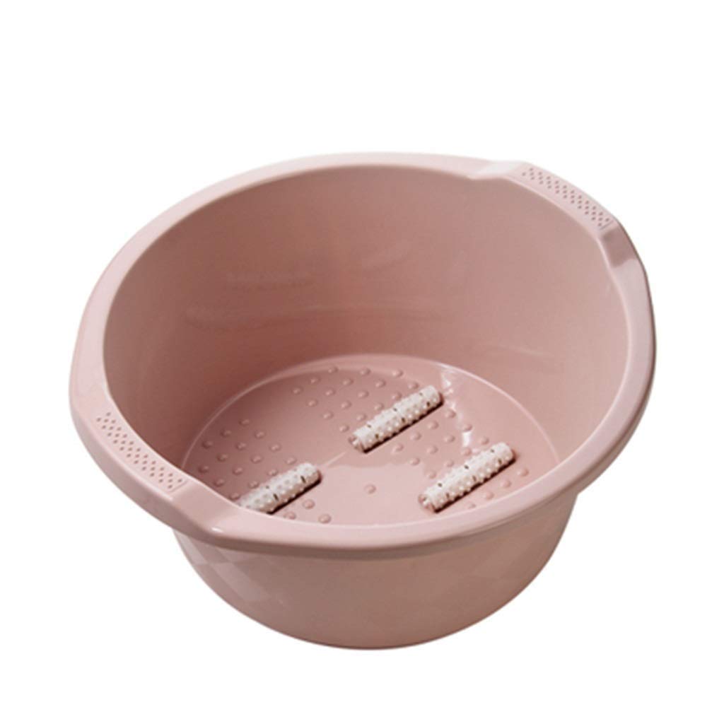 Fußbad-Badewannen-Extra große Pediküre-Badewanne - Massage-Pediküre-Spa-Becken für müde und schmerzende Füße - Großer Fußbad Eimer (Color : Grey)
