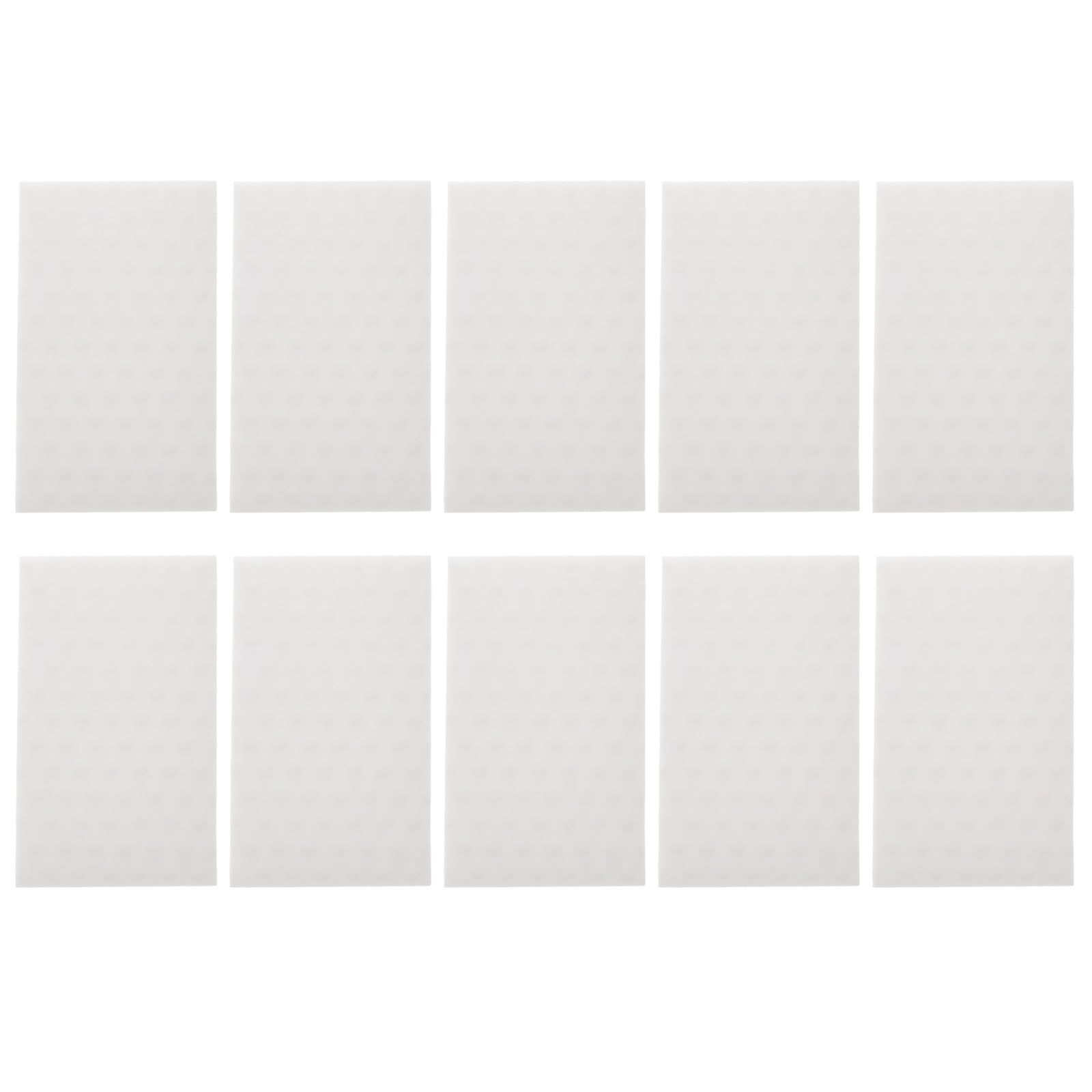 Éponges de Nettoyage Efficaces et Résistantes Lot de 10 en Blanche Haute Densité Vaisselle Nettoyage Cuisine